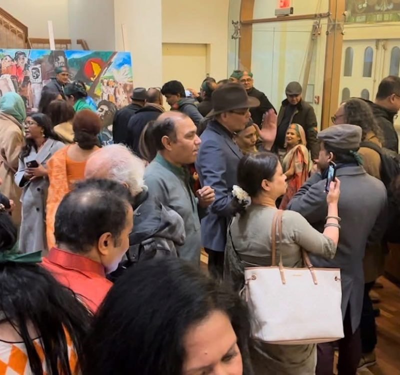 Many people attended the film screening event at the Jamaica Performing Arts Center.