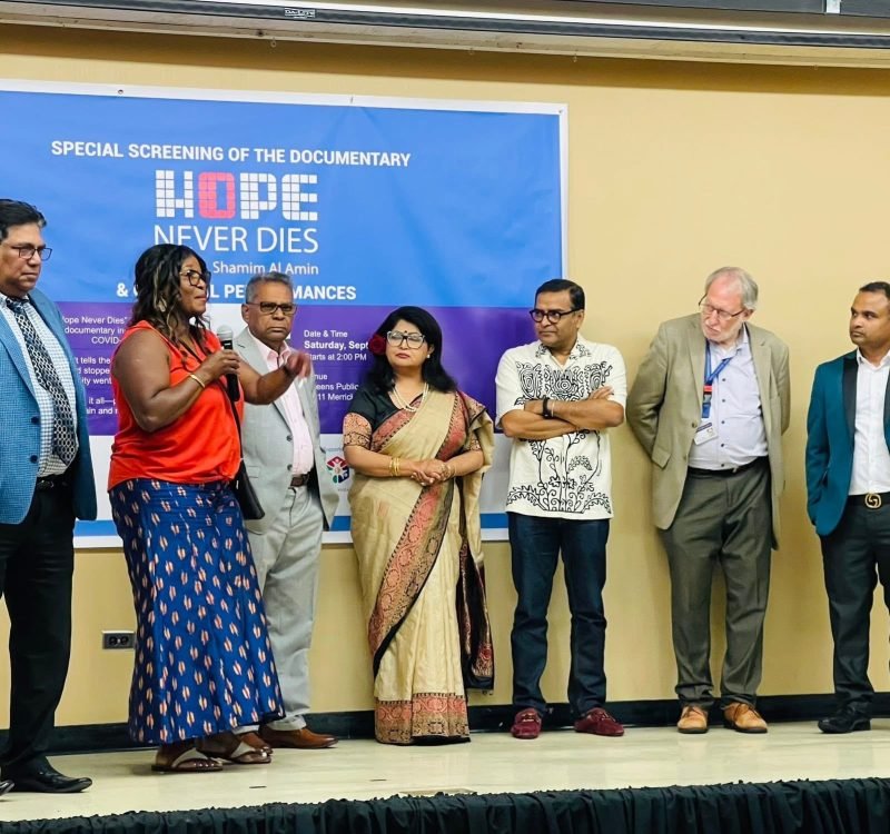 A special film program was organized at the Queens Public Library in New York.