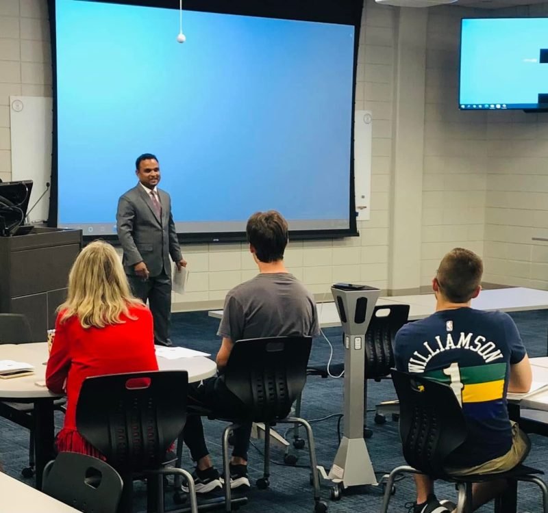 After the screening at the University of South Alabama, filmmaker Shamim Al Amin answered questions from the audience.
